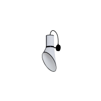 Wall lamp Baby Cargo - White with White cylinder - Designheure
