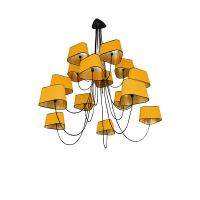 lustre 15 petit nuage jaune or.jpg