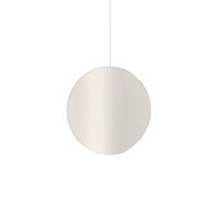 Suspension Grand Moon Blanc Crème Designheure
